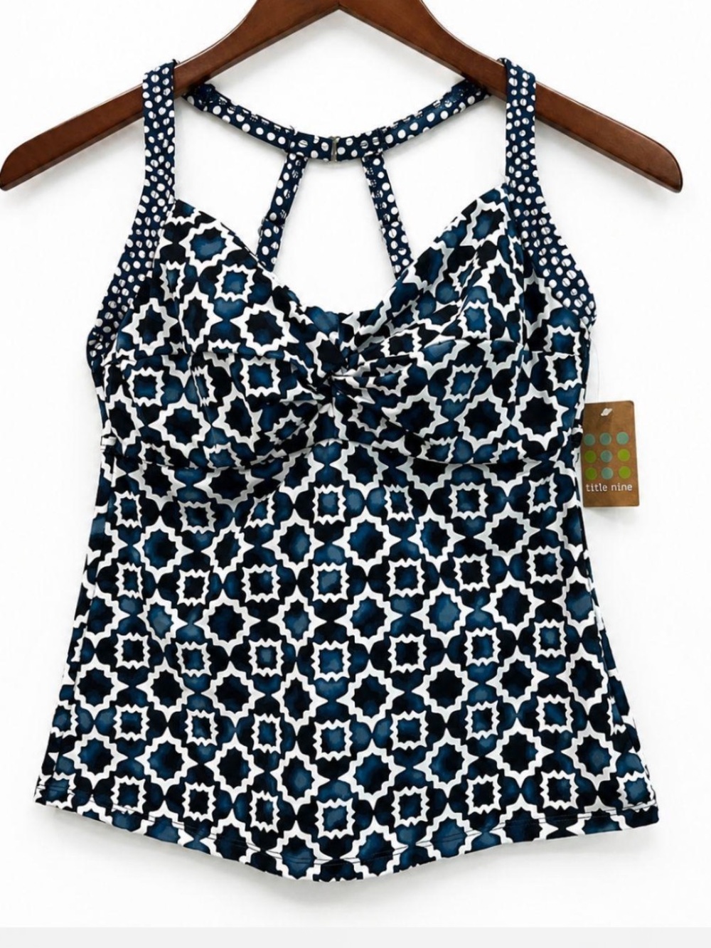 Tankini Swim Top, Swimsuit from Title Nine NWT Women's Size 32DD Tank Top Swim